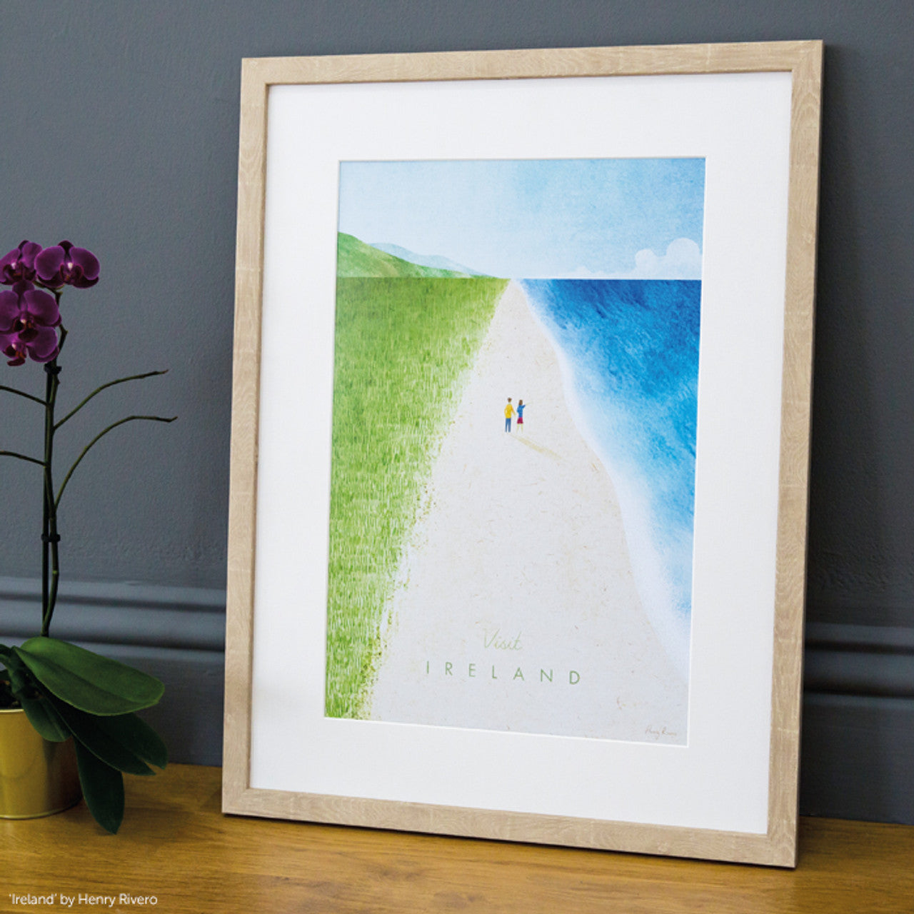 ORANGE BOX | 20mm Natural Wood, Wood Frame