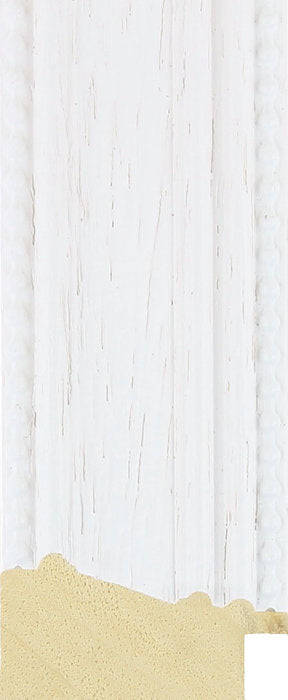VIRGINIA | 38mm White, Wood Frame