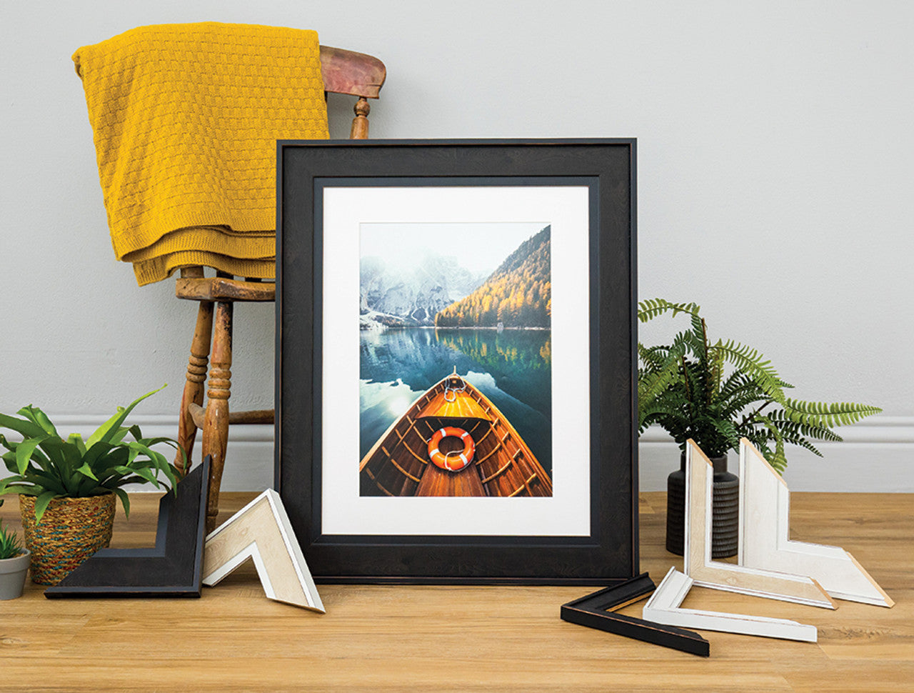 STARLING | 37mm Dark Walnut, Wood Frame