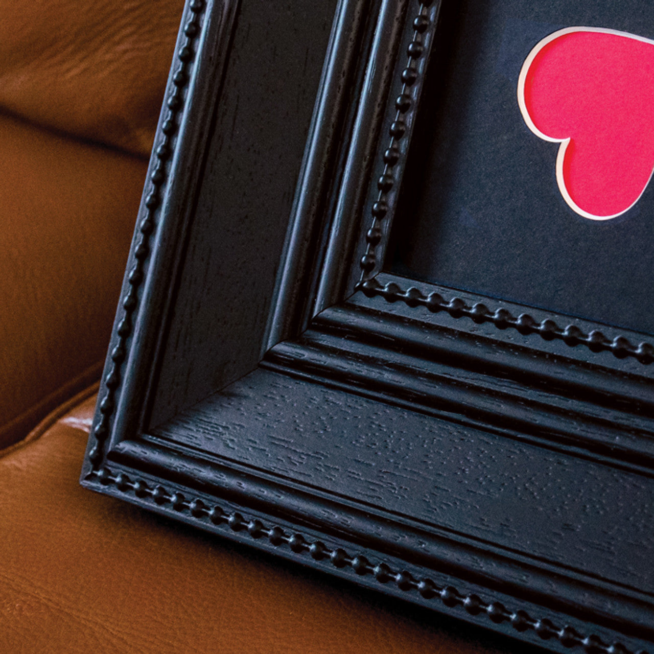 VIRGINIA | 68mm Black, Wood Frame