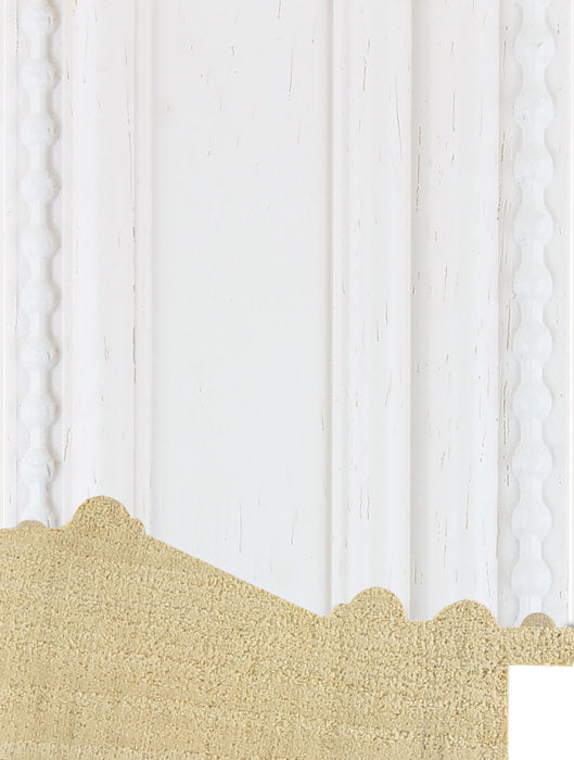 VIRGINIA | 68mm White, Wood Frame