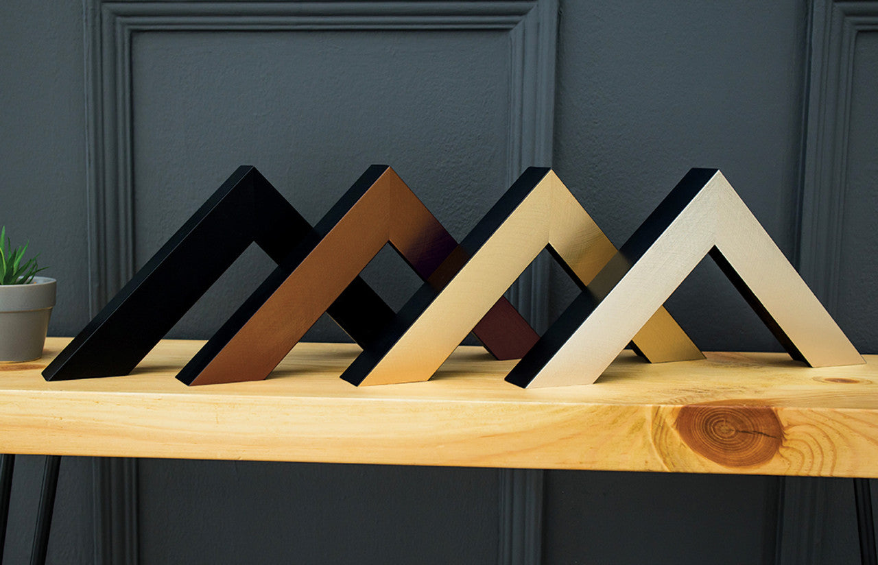 VENTURA | 38mm Bronze, Wood Frame