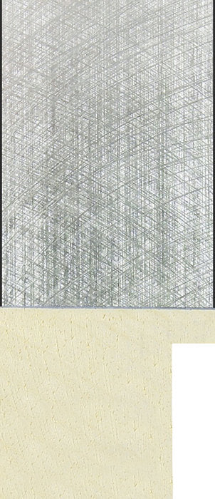 VENTURA | 38mm Silver, Wood Frame