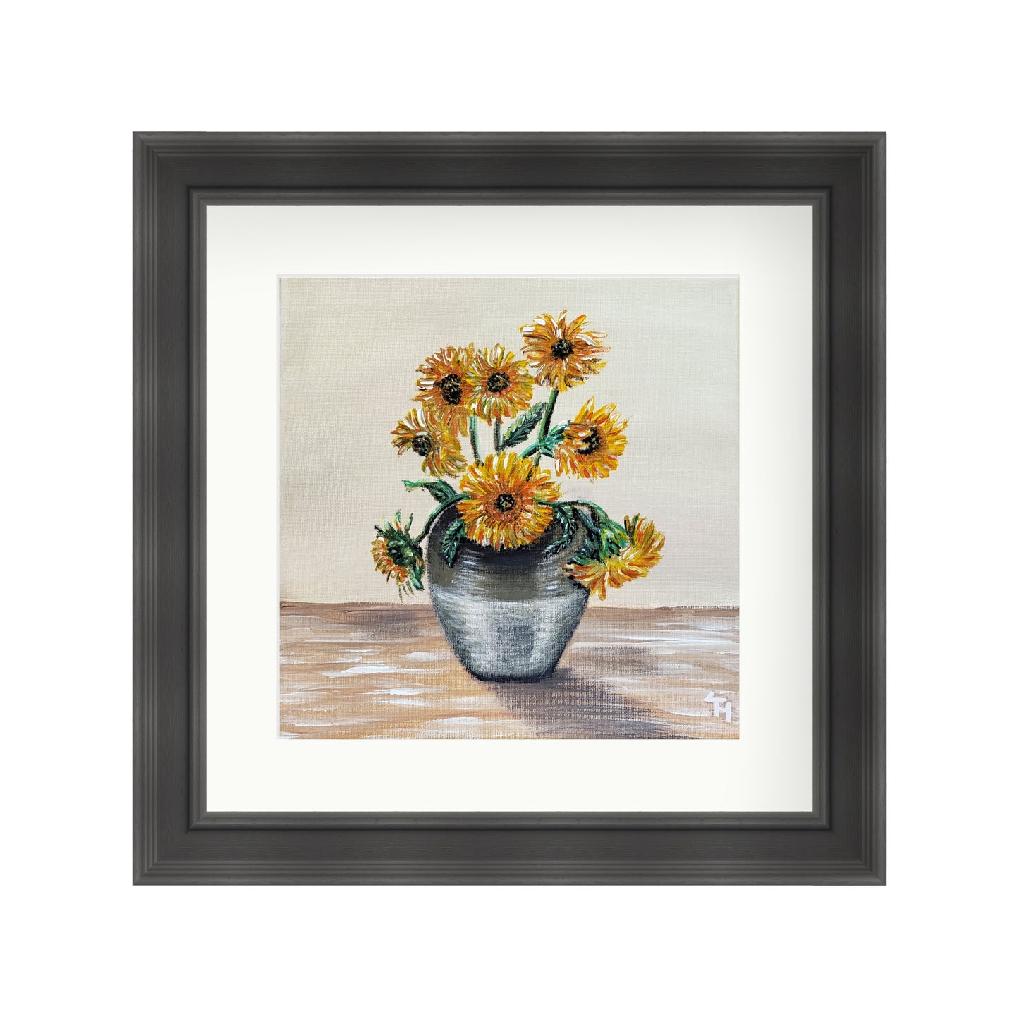 VG Inspired Sunflower Vase