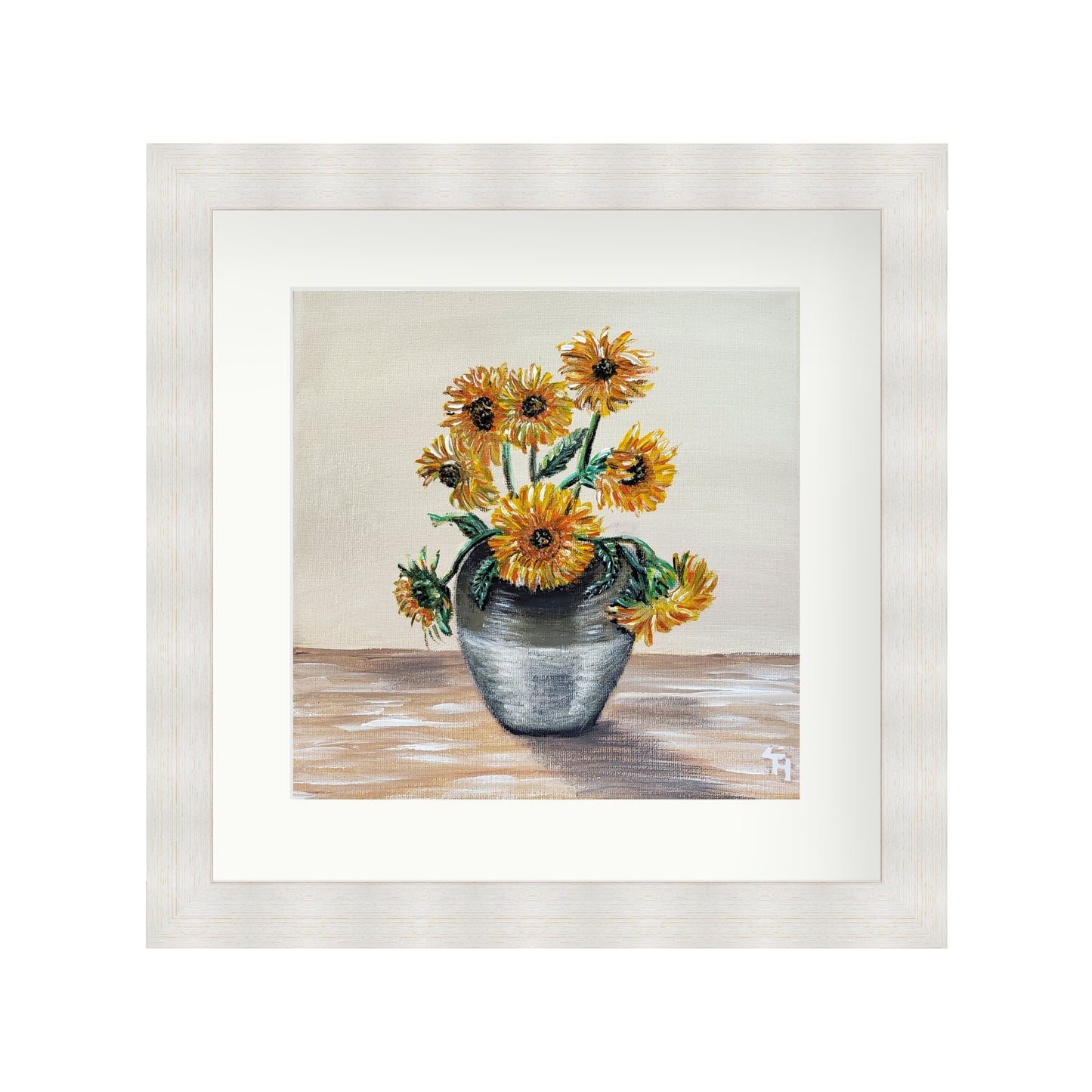 VG Inspired Sunflower Vase