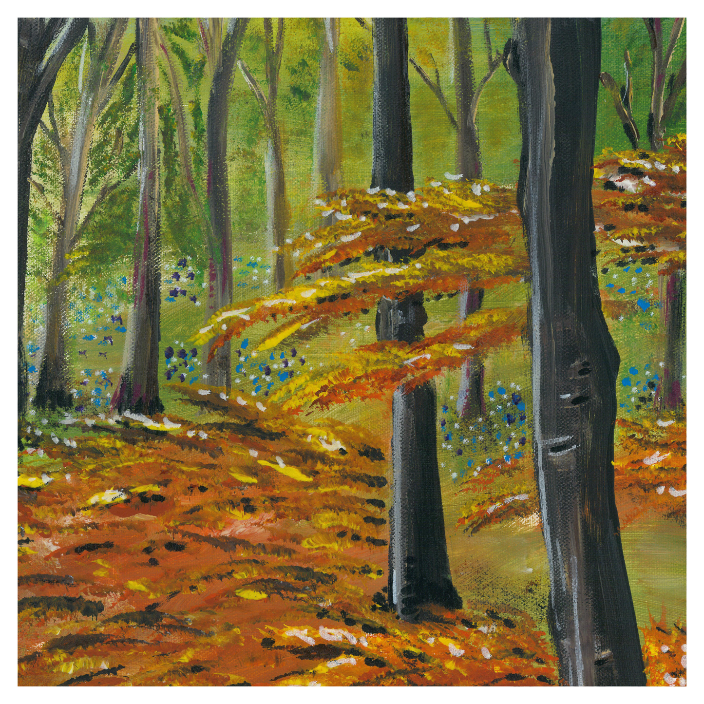 Deers in Autumn