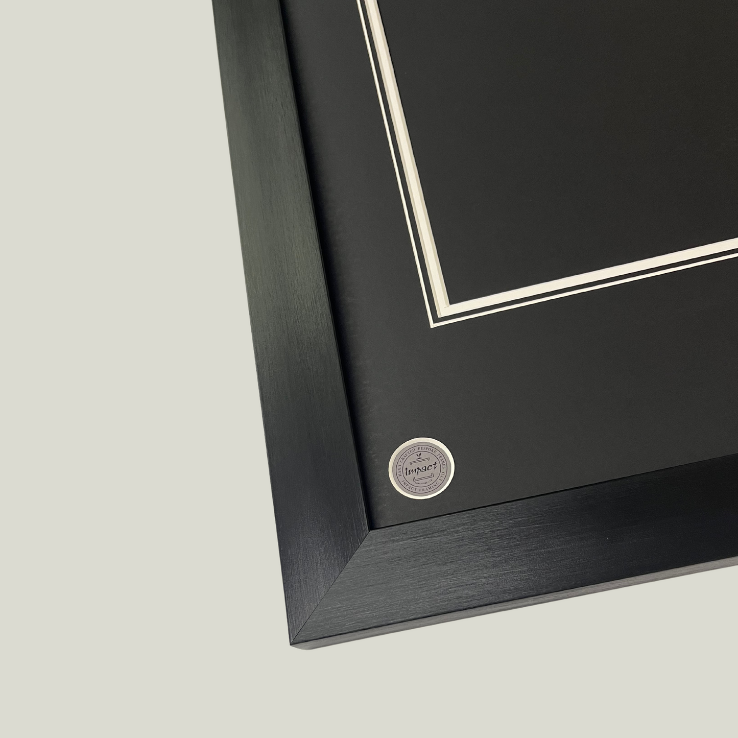 Sport shirt frame - Exclusive black, with shaped collar (DIY)