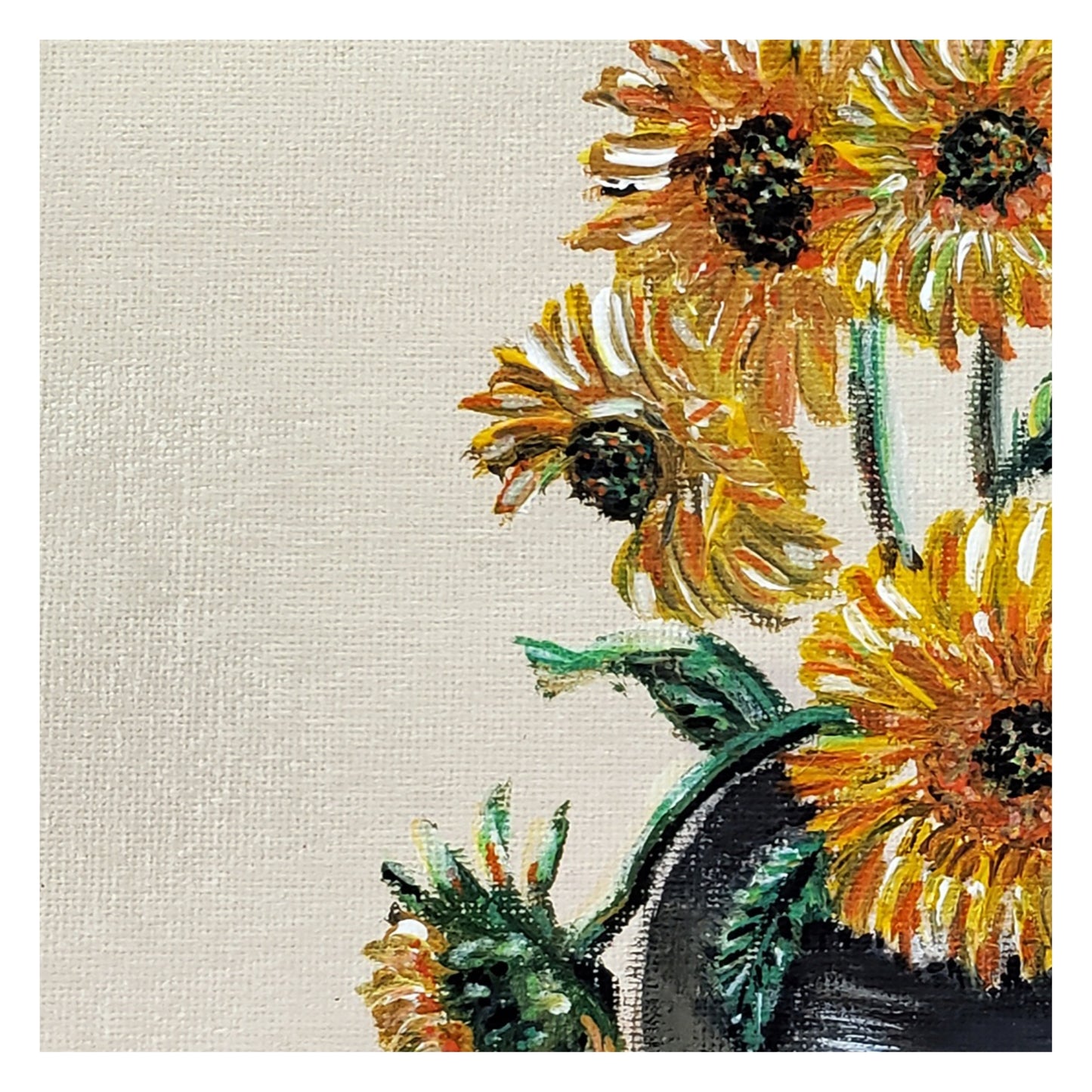 VG Inspired Sunflower Vase