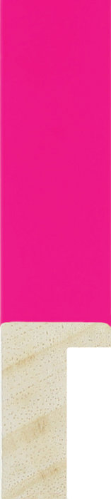 NEON | 20mm Pink, Wood Frame