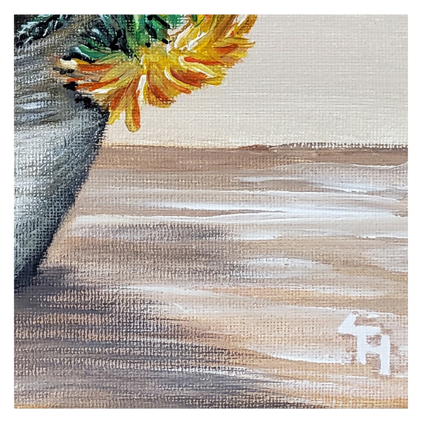 VG Inspired Sunflower Vase