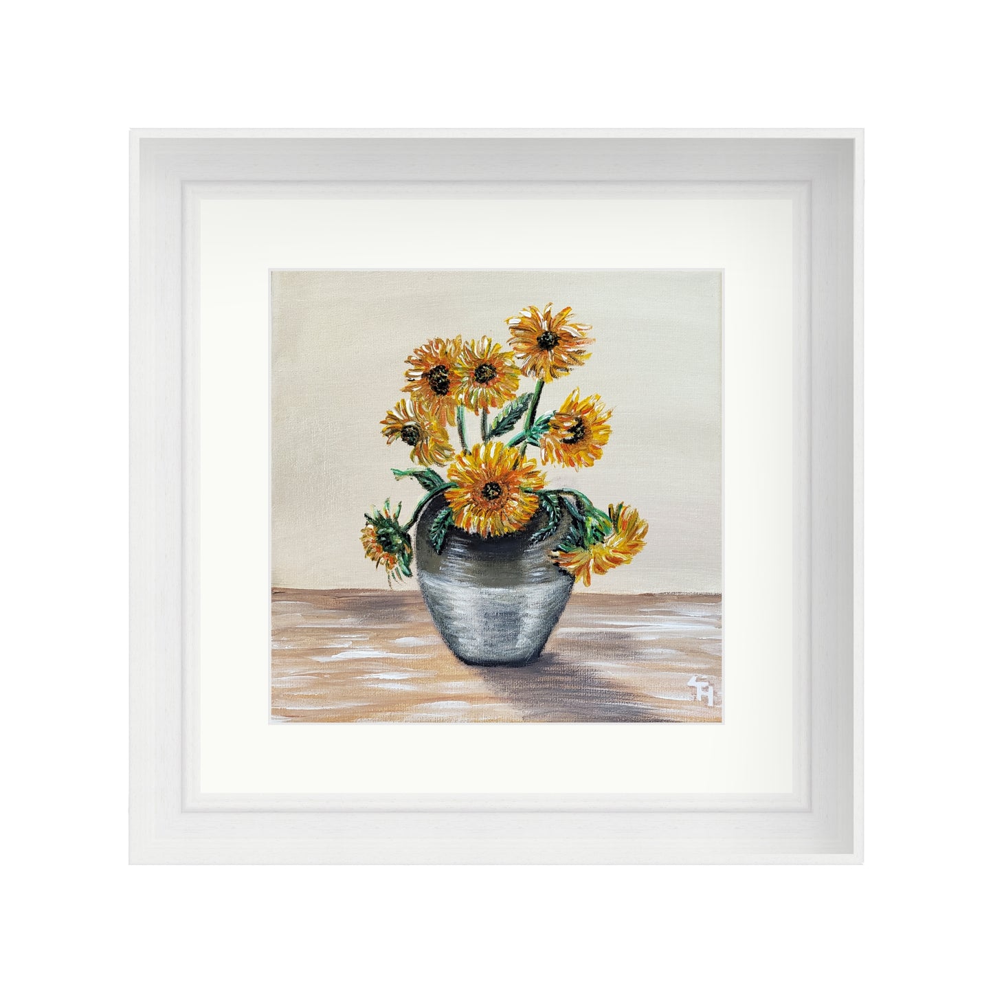 VG Inspired Sunflower Vase