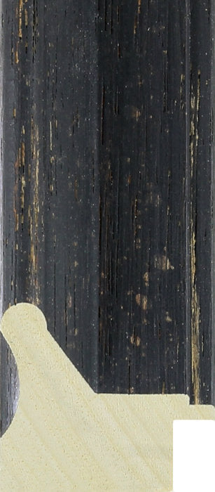 SALCOMBE | 39mm Black, Wood Frame