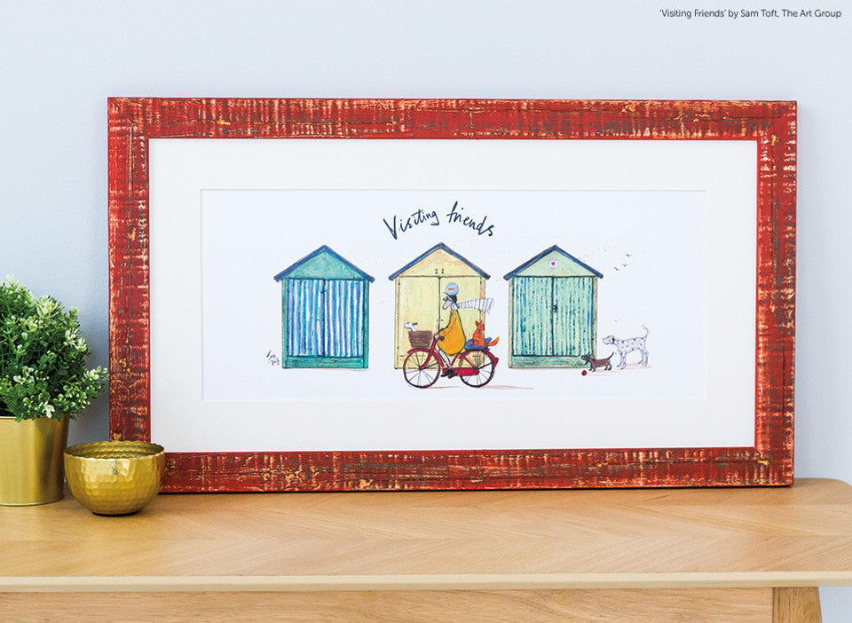 HARLYN | 42mm Red Wood Frame