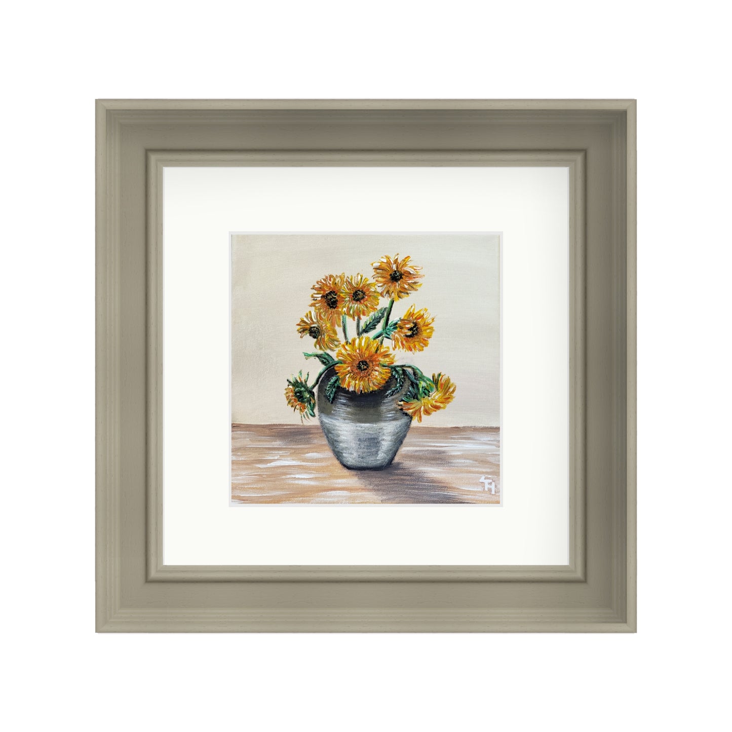 VG Inspired Sunflower Vase