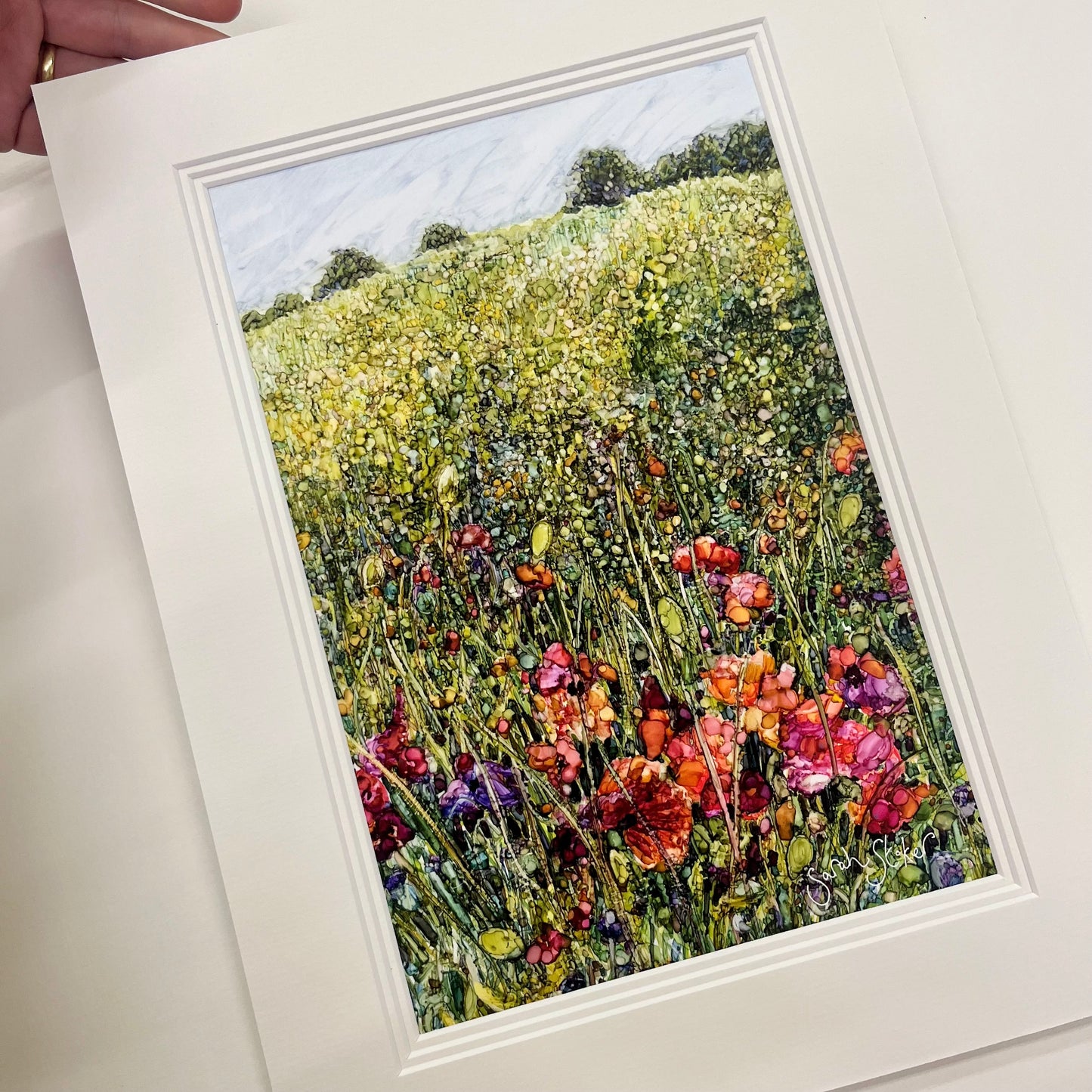 Poppy Field - Portrait
