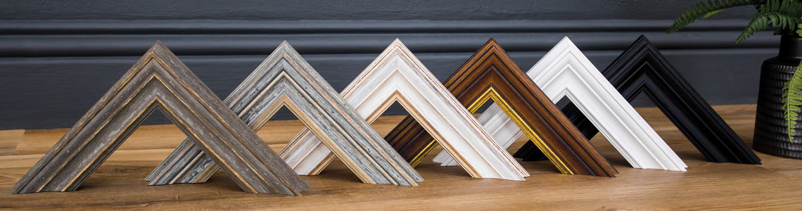 Millbrook | 49mm White Matt, Wood Frame