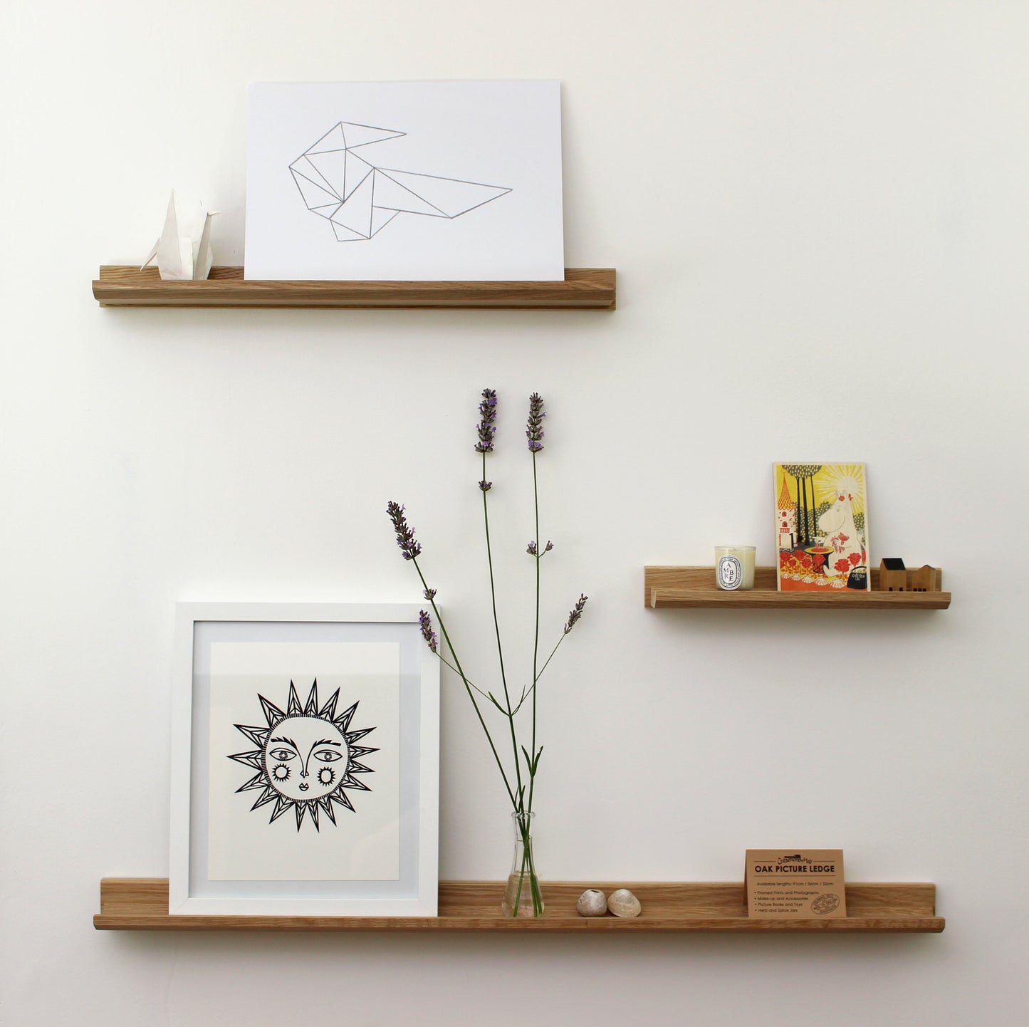 Picture Ledge, Oak – Medium