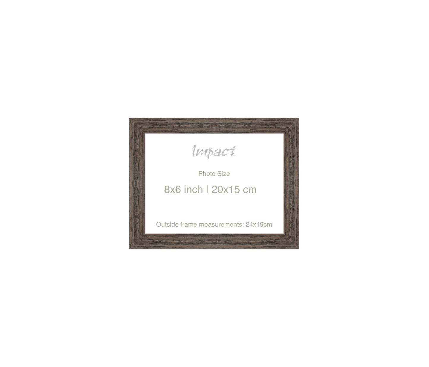 LOFT | 20mm Walnut Frame - Photo Size (8x6 inch | 20x15 cm)