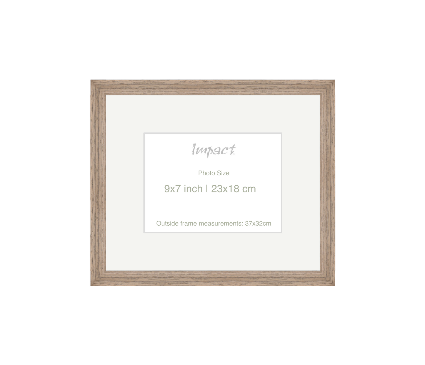 LOFT | 20mm Warm Walnut Frame - Photo Size (9x7 inch | 23x18 cm)