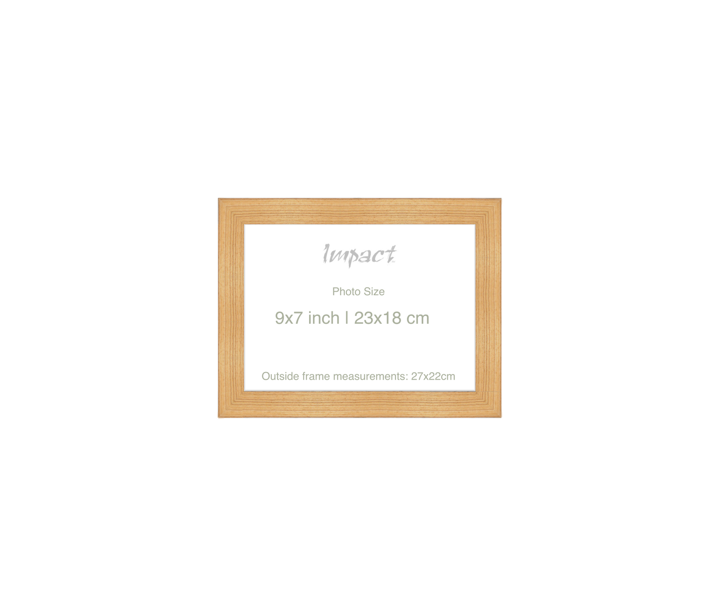 LOFT | 20mm Oak Frame - Photo Size (9x7 inch | 23x18 cm)