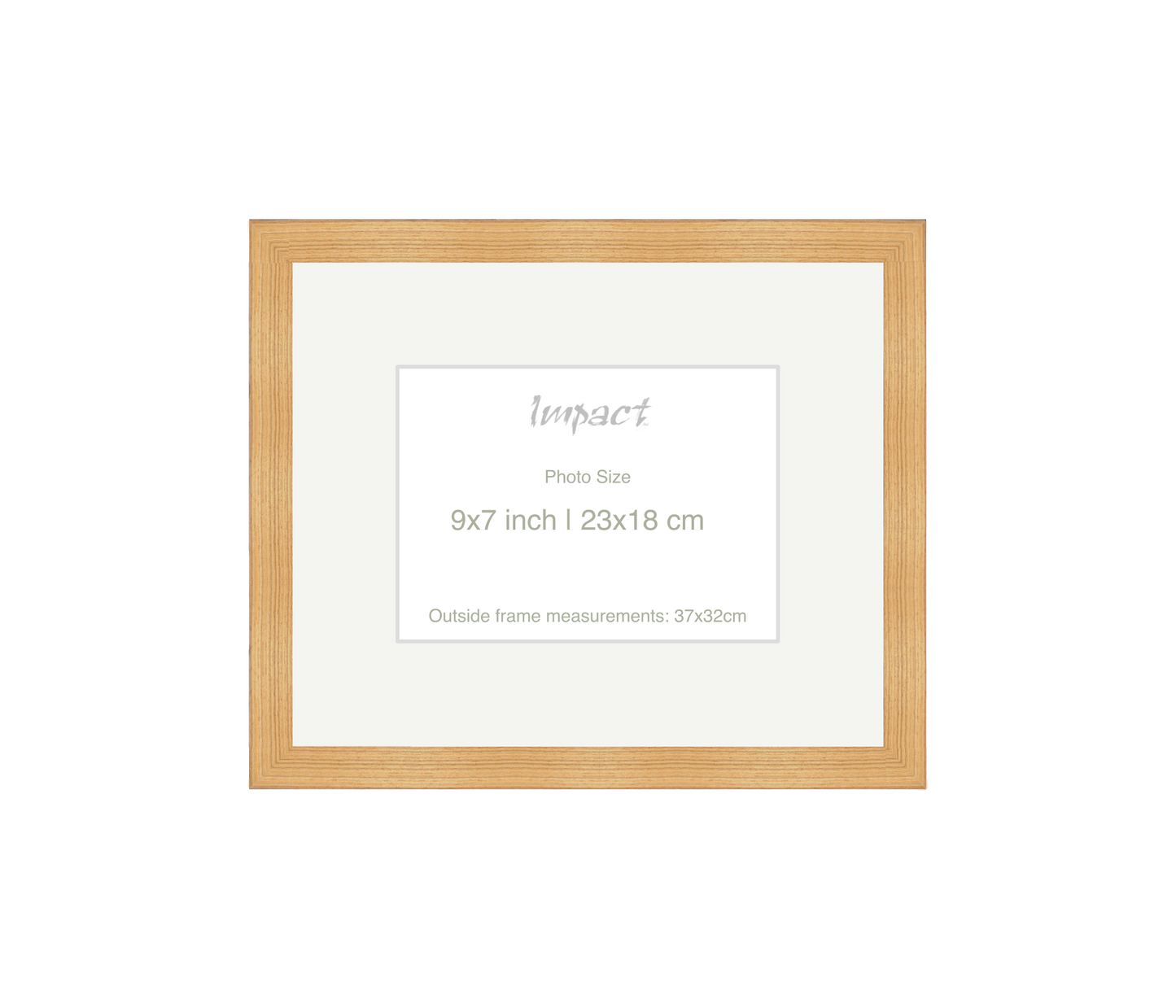 LOFT | 20mm Oak Frame - Photo Size (9x7 inch | 23x18 cm)