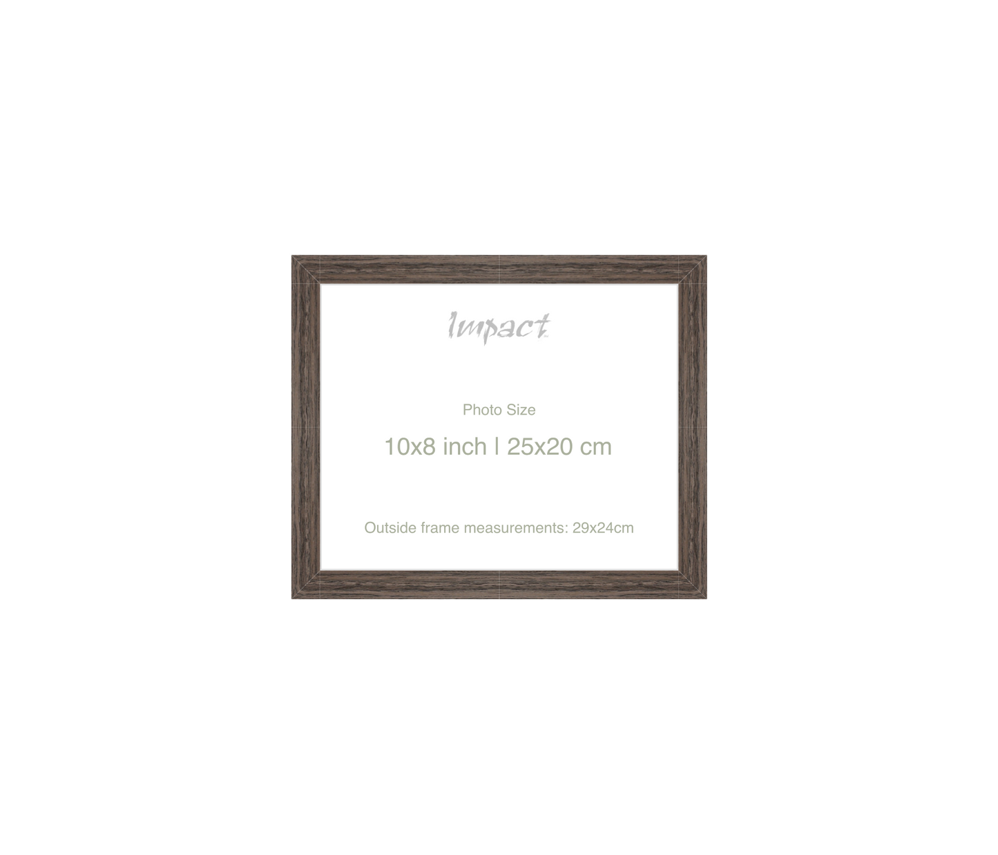 LOFT | 20mm Walnut Frame - Photo Size (10x8 inch | 25x20 cm)