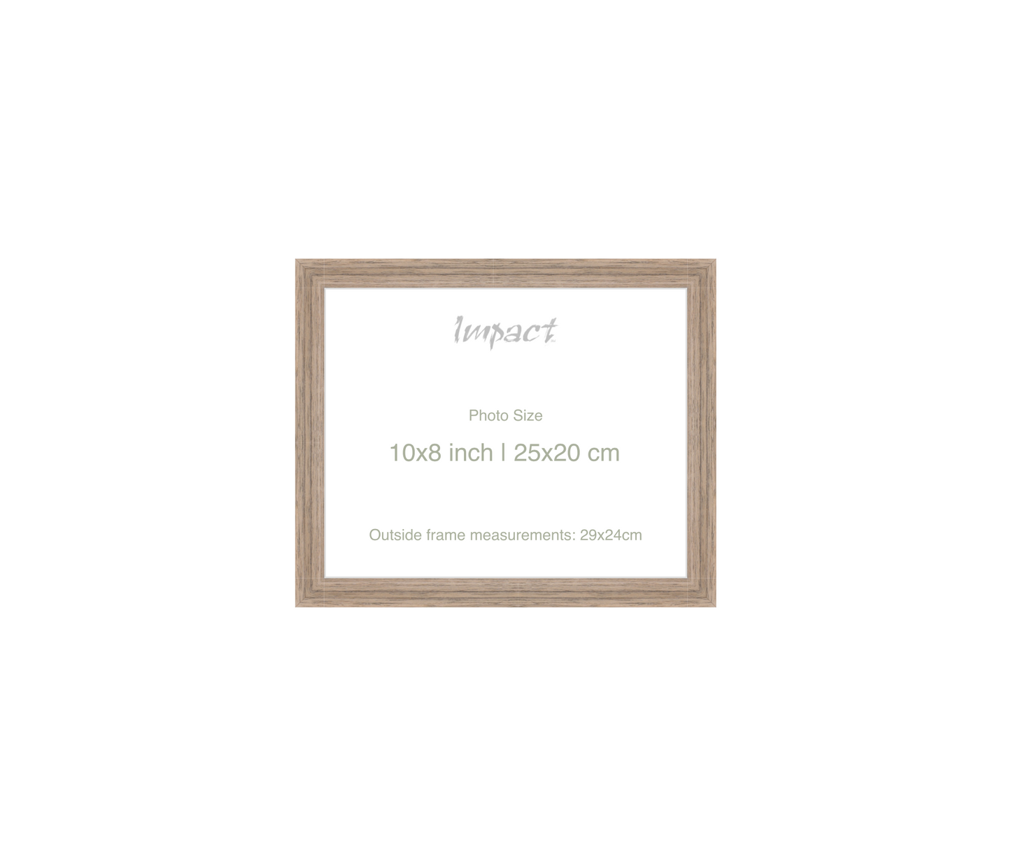 LOFT | 20mm Warm Walnut Frame - Photo Size (10x8 inch | 25x20 cm)