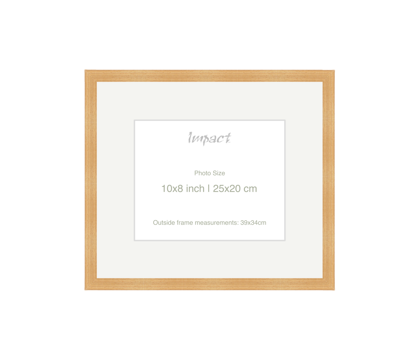 LOFT | 20mm Oak Frame - Photo Size (10x8 inch | 25x20 cm)