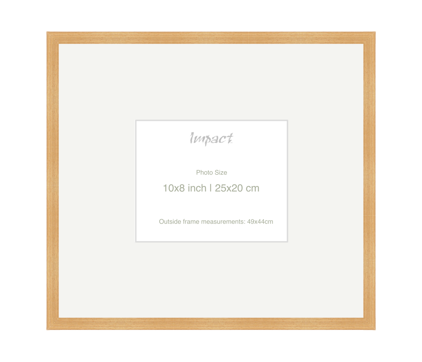 LOFT | 20mm Oak Frame - Photo Size (10x8 inch | 25x20 cm)