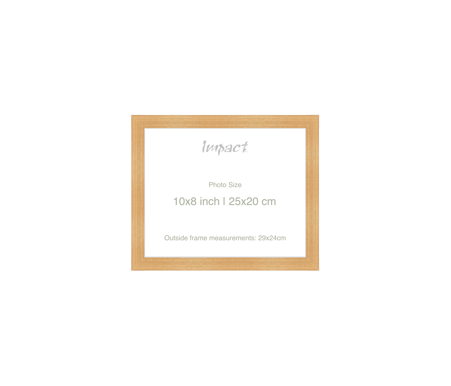 LOFT | 20mm Oak Frame - Photo Size (10x8 inch | 25x20 cm)