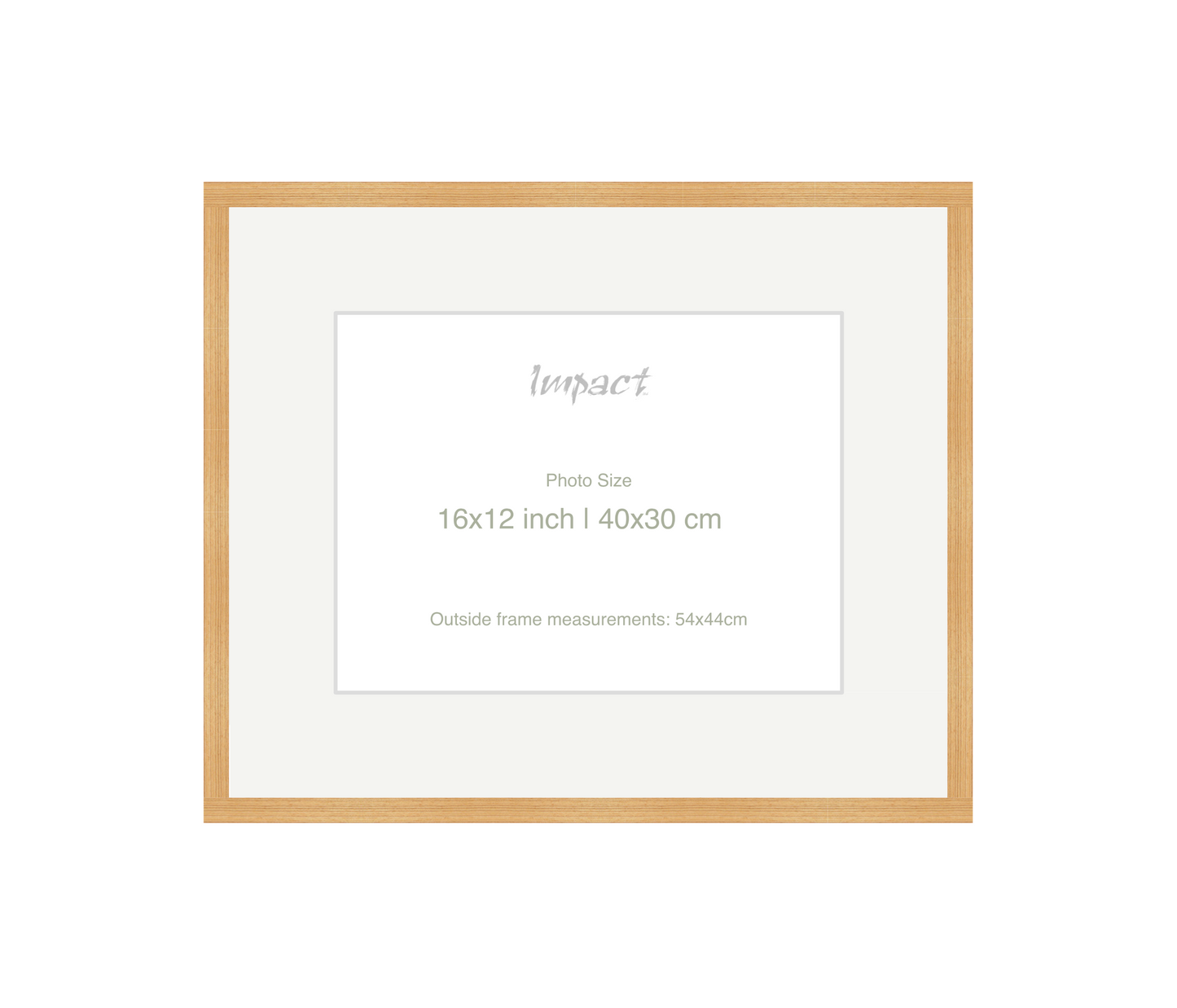 LOFT | 20mm Oak Frame - Photo Size (16x12 inch | 40x30 cm)