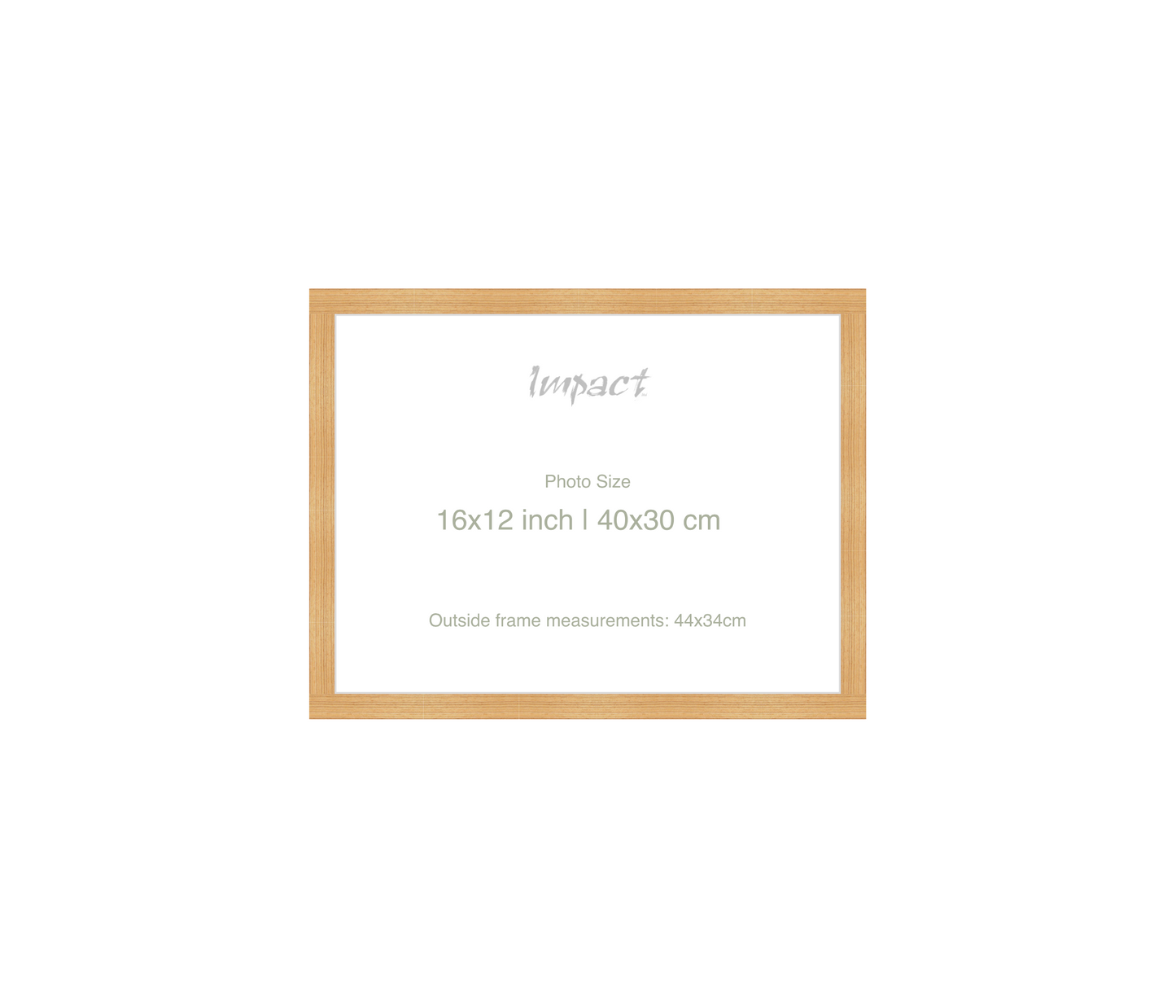 LOFT | 20mm Oak Frame - Photo Size (16x12 inch | 40x30 cm)