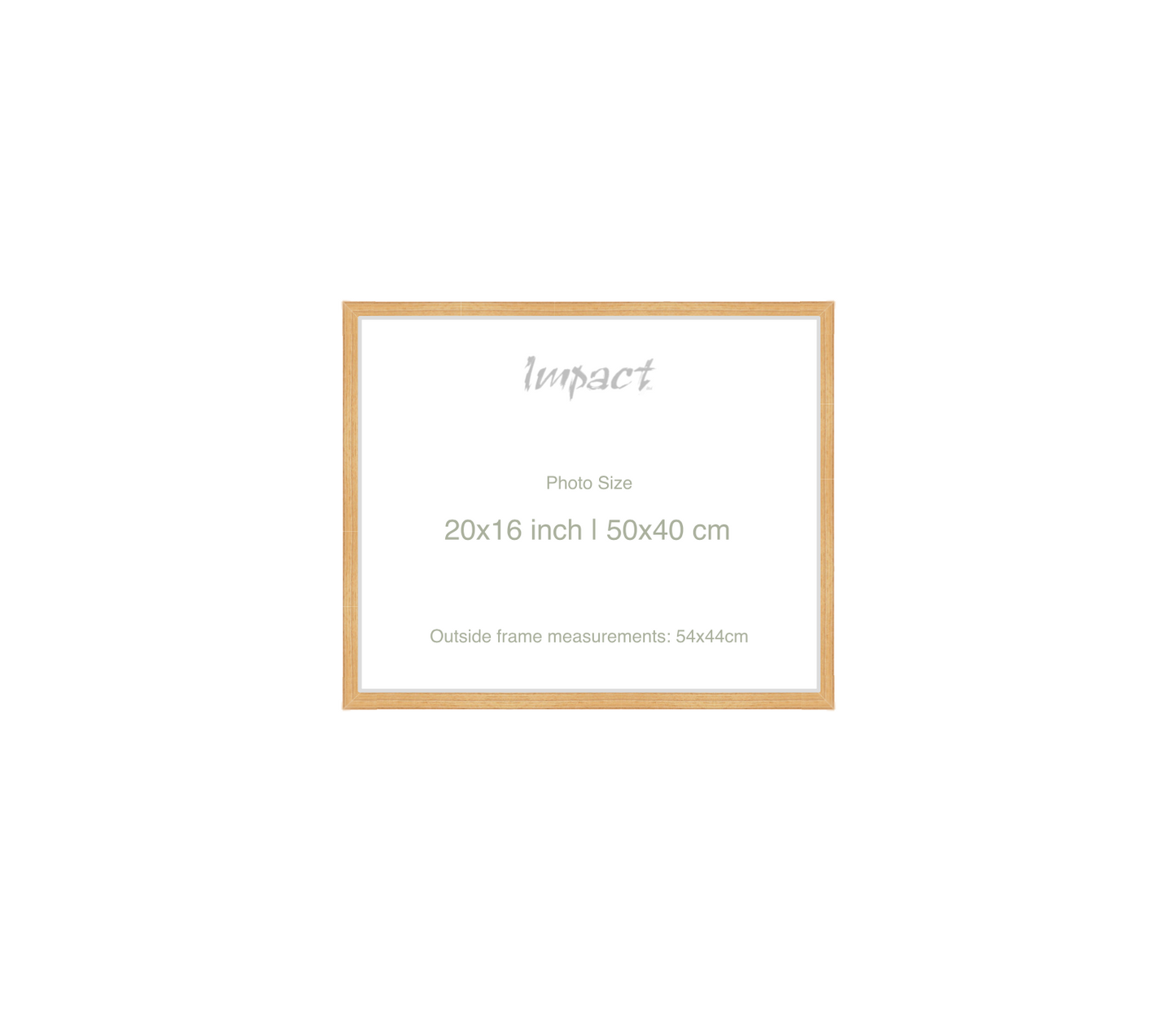 LOFT | 20mm Oak Frame - Photo Size (20x16 inch | 50x40 cm)