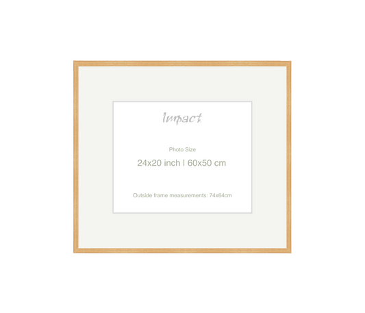 LOFT | 20mm Oak Frame - Photo Size (24x20 inch | 60x50 cm)