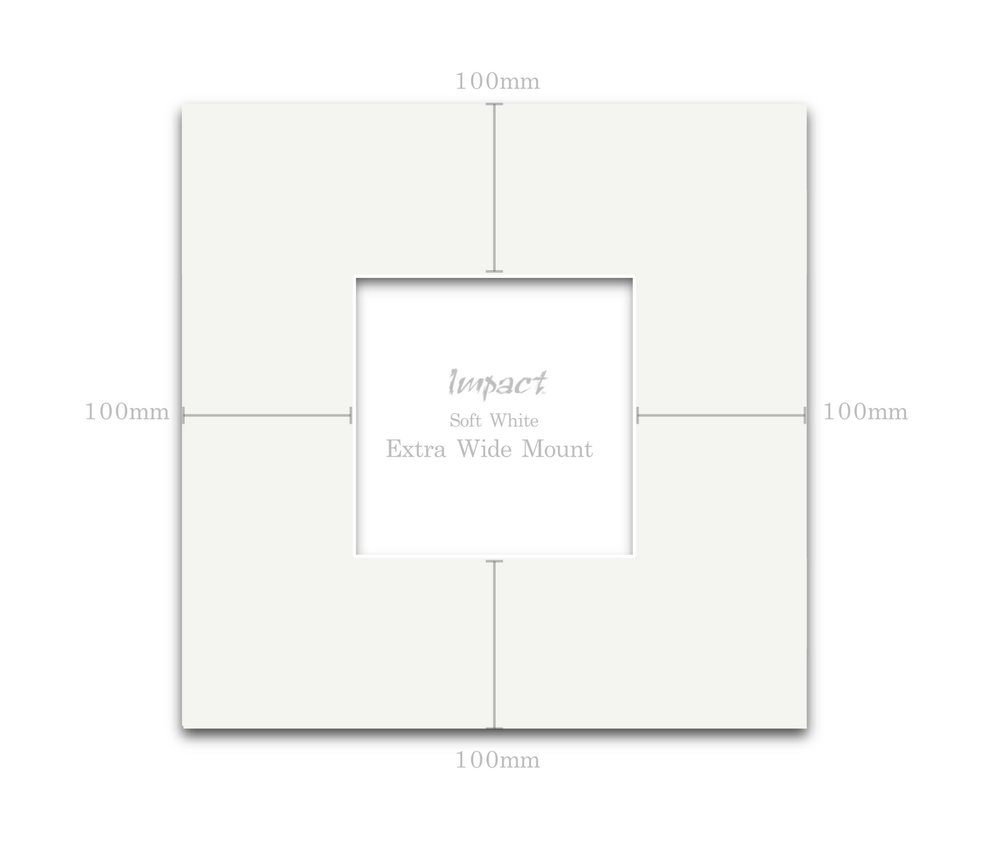 LOFT | 20mm Grey Frame - Photo Size (8x8 inch | 20x20 cm)