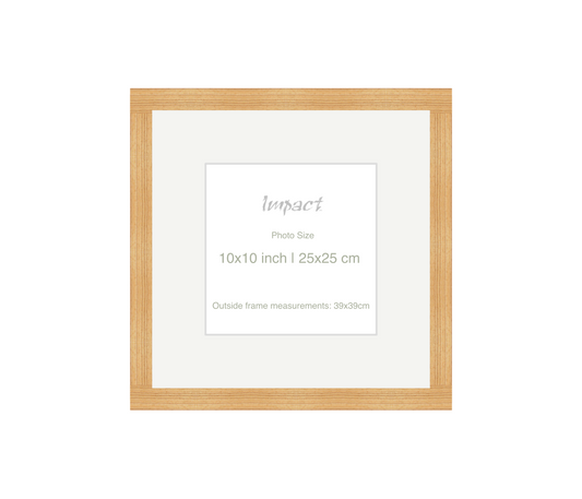 LOFT | 20mm Oak Frame - Photo Size (10x10 inch | 25x25 cm)