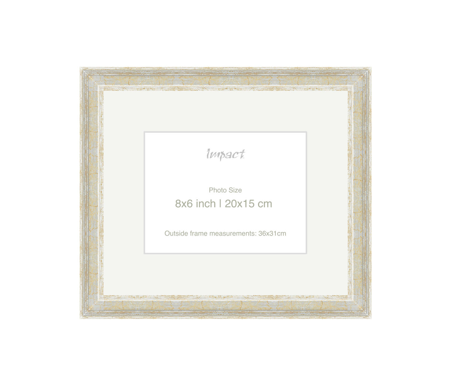 FLETCHER | 30mm Silver Frame - Photo Size (8x6 inch | 20x15 cm)