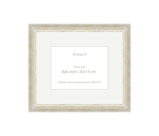 FLETCHER | 30mm Silver Frame - Photo Size (8x6 inch | 20x15 cm)