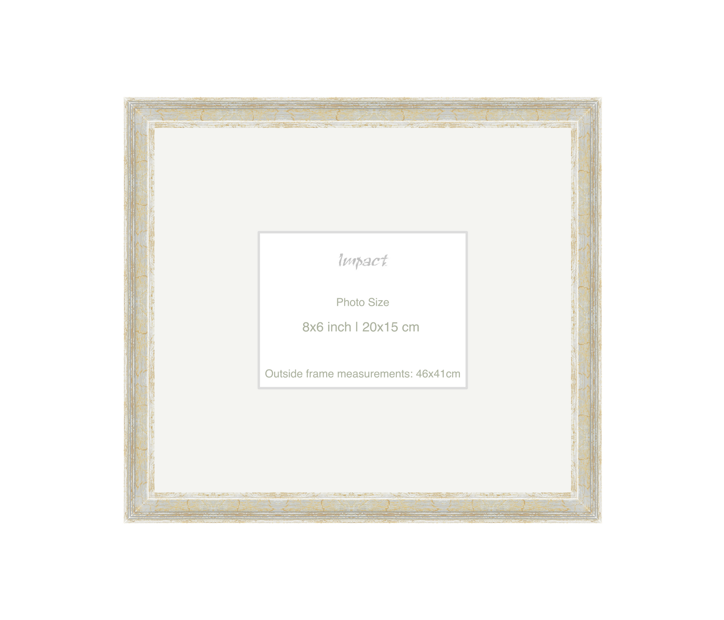 FLETCHER | 30mm Silver Frame - Photo Size (8x6 inch | 20x15 cm)