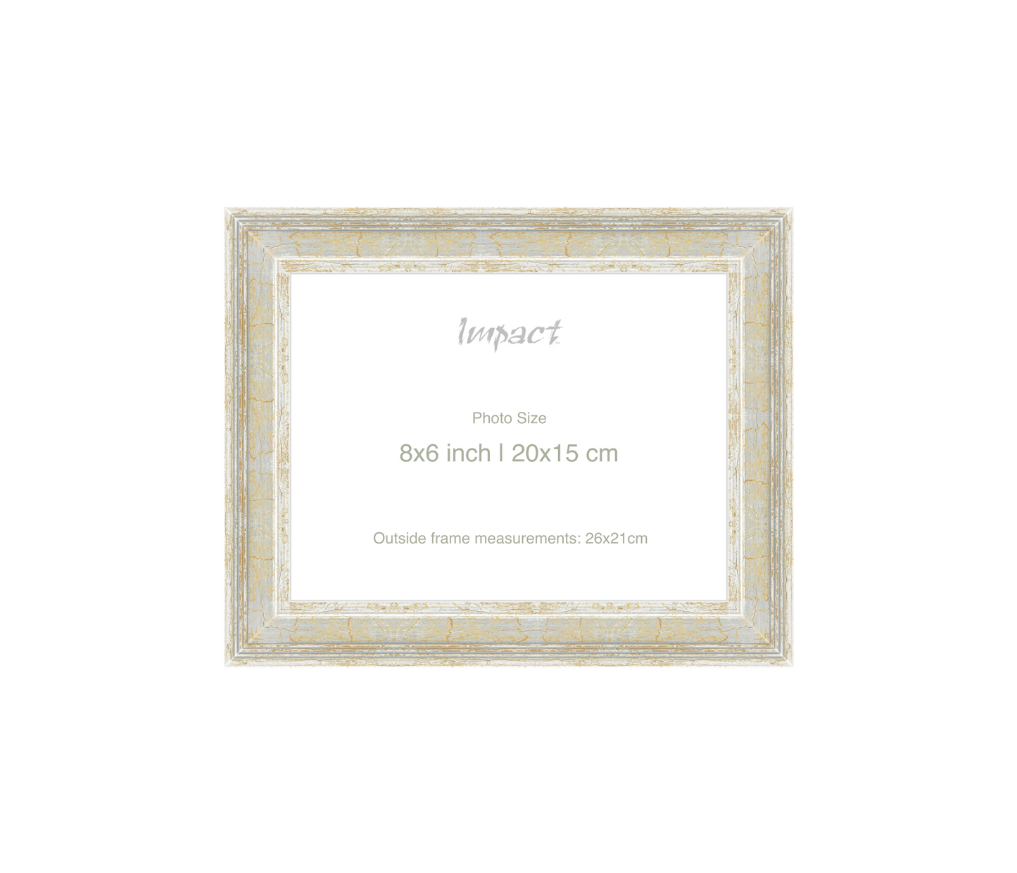 FLETCHER | 30mm Silver Frame - Photo Size (8x6 inch | 20x15 cm)