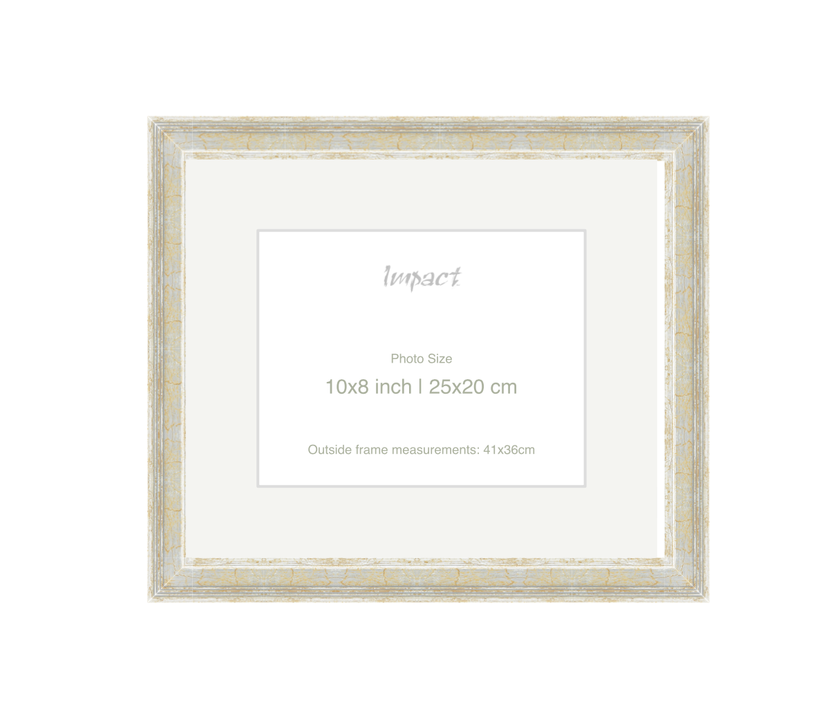 FLETCHER | 30mm Silver Frame - Photo Size (10x8 inch | 25x20 cm)