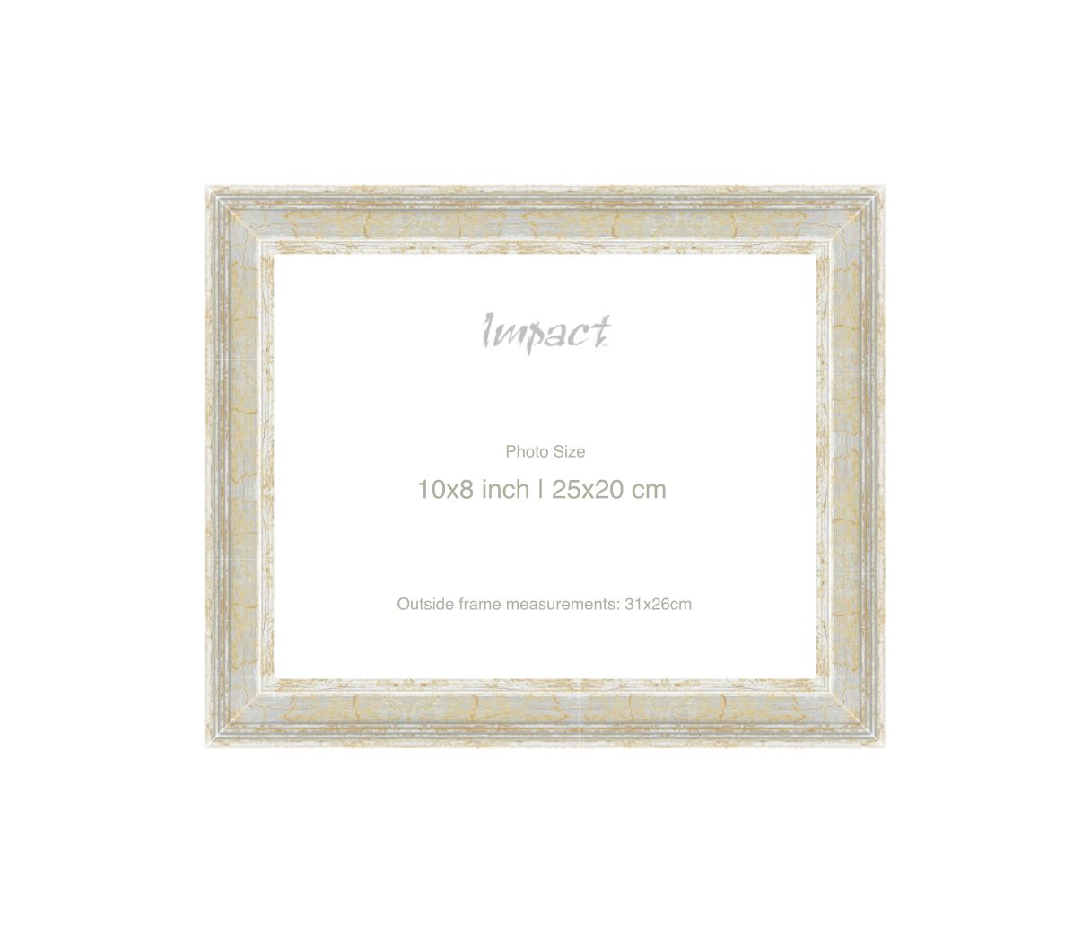 FLETCHER | 30mm Silver Frame - Photo Size (10x8 inch | 25x20 cm)