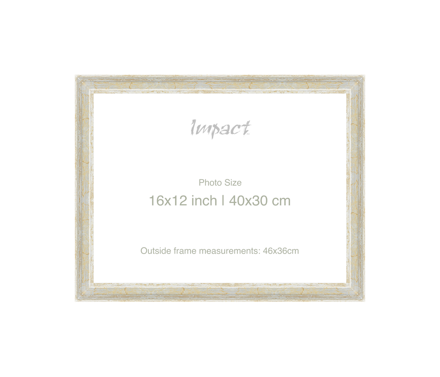 FLETCHER | 30mm Silver Frame - Photo Size (16x12 inch | 40x30 cm)