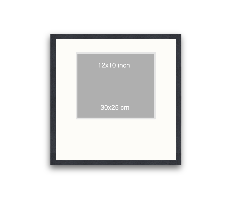 LOFT | 20mm Black Frame - 50x50cm