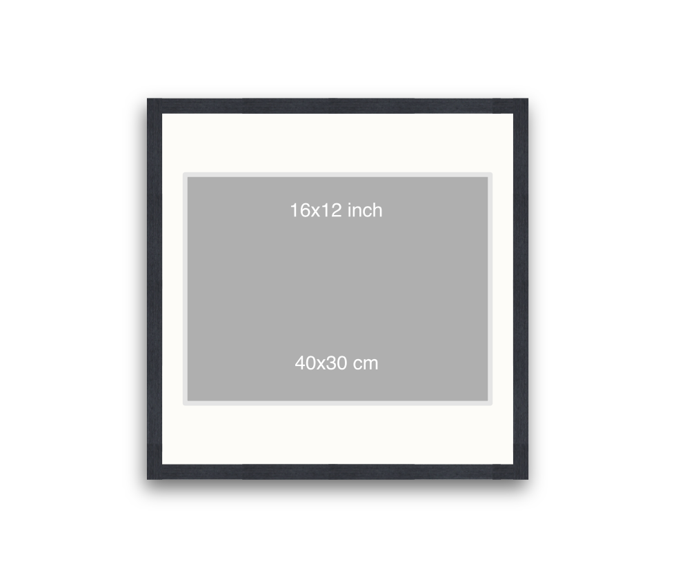 LOFT | 20mm Black Frame - 50x50cm