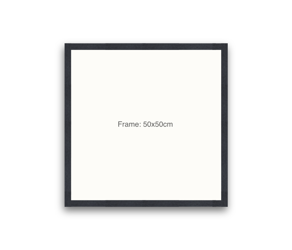 LOFT | 20mm Black Frame - 50x50cm