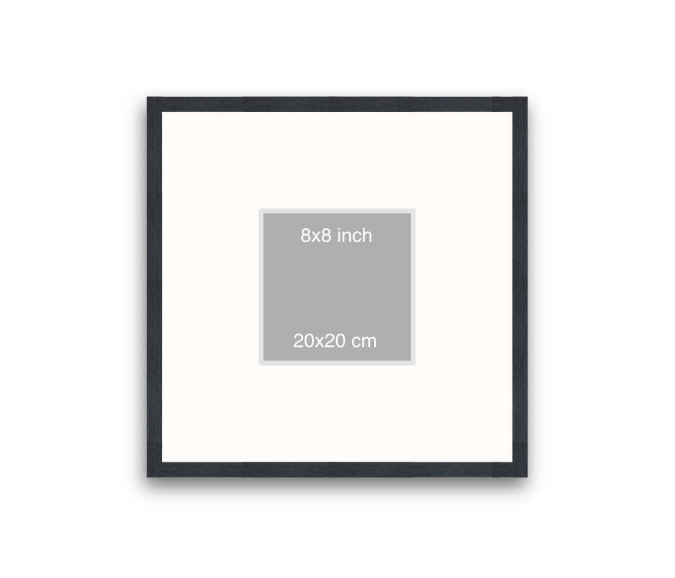 LOFT | 20mm Black Frame - 50x50cm