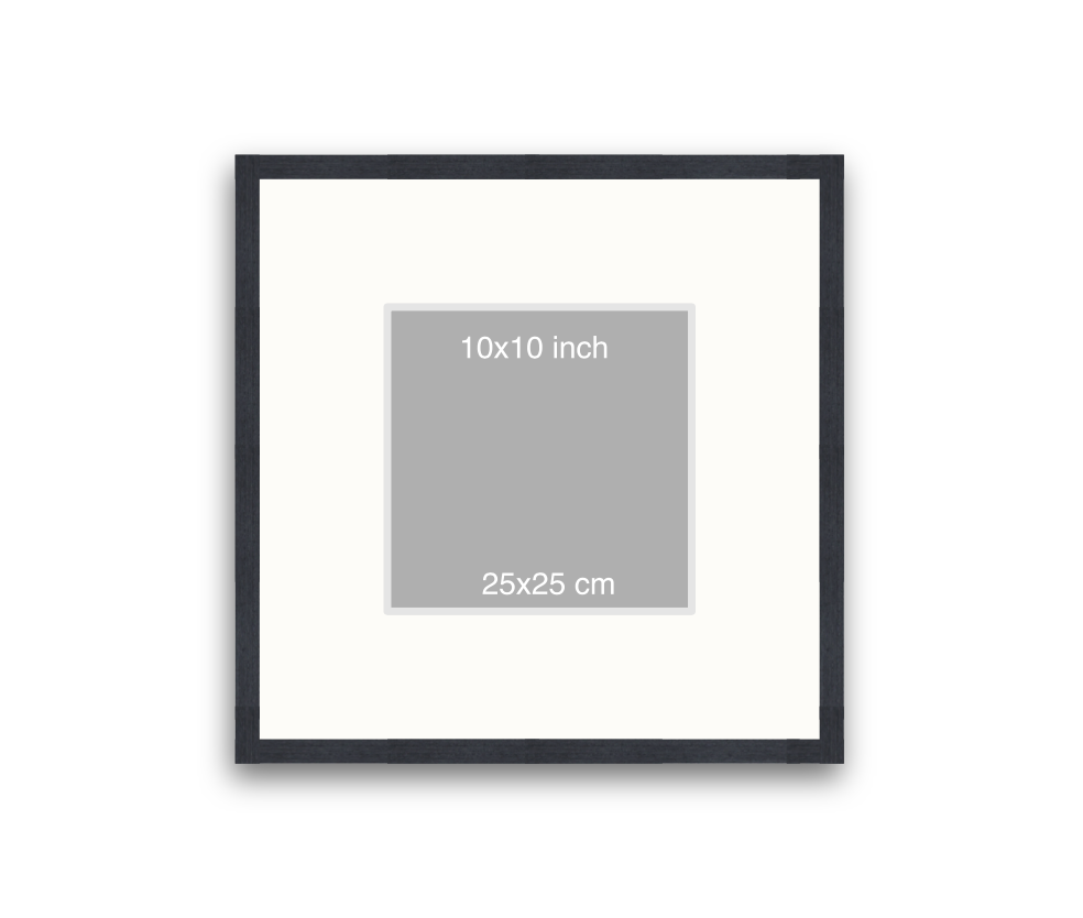 LOFT | 20mm Black Frame - 50x50cm