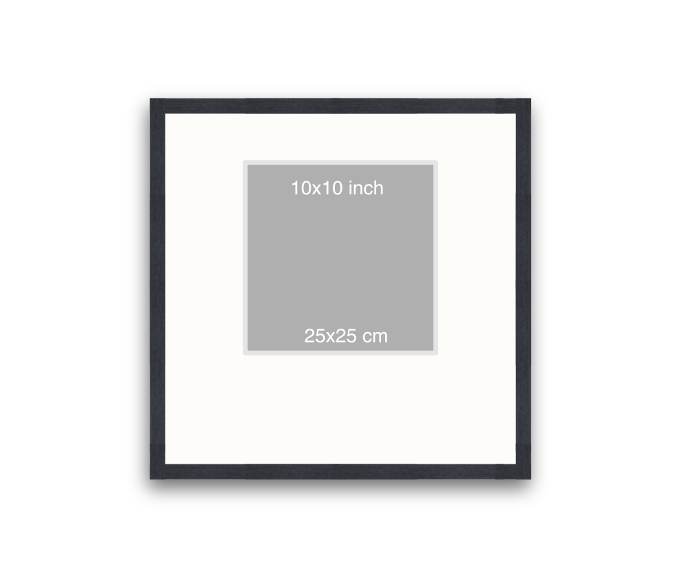 LOFT | 20mm Black Frame - 50x50cm