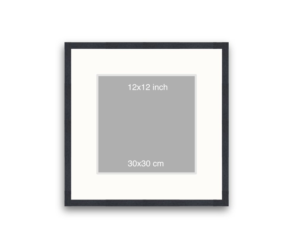 LOFT | 20mm Black Frame - 50x50cm